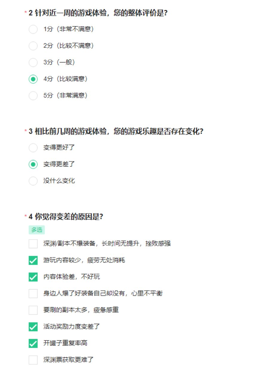 DNF游戏小调查1