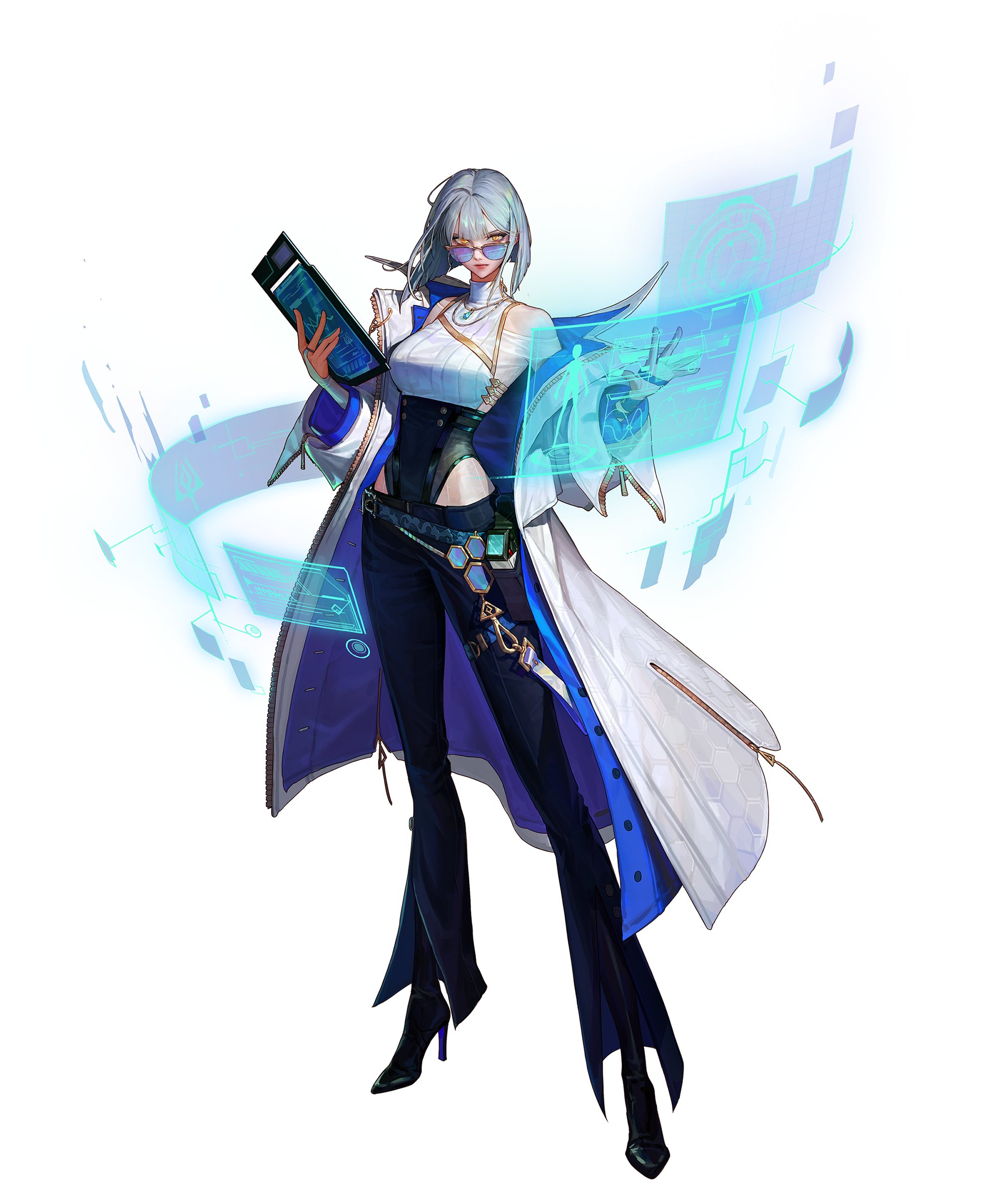 【游戏原画】人造神纳波尔团本怪物/NPC/场景原画5