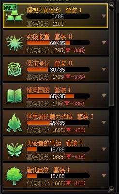 大伙的装备库进度都多少了，能给我看看吗？8