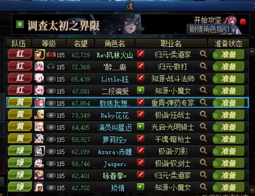 人造神普通流水团固定流程安排参考2