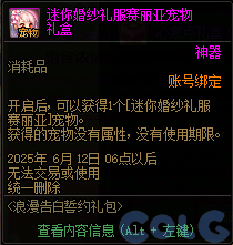 【爆料：国服体验服0428】土罐袖珍罐/告白誓约礼包/玩传阿拉德/甜蜜传讯18