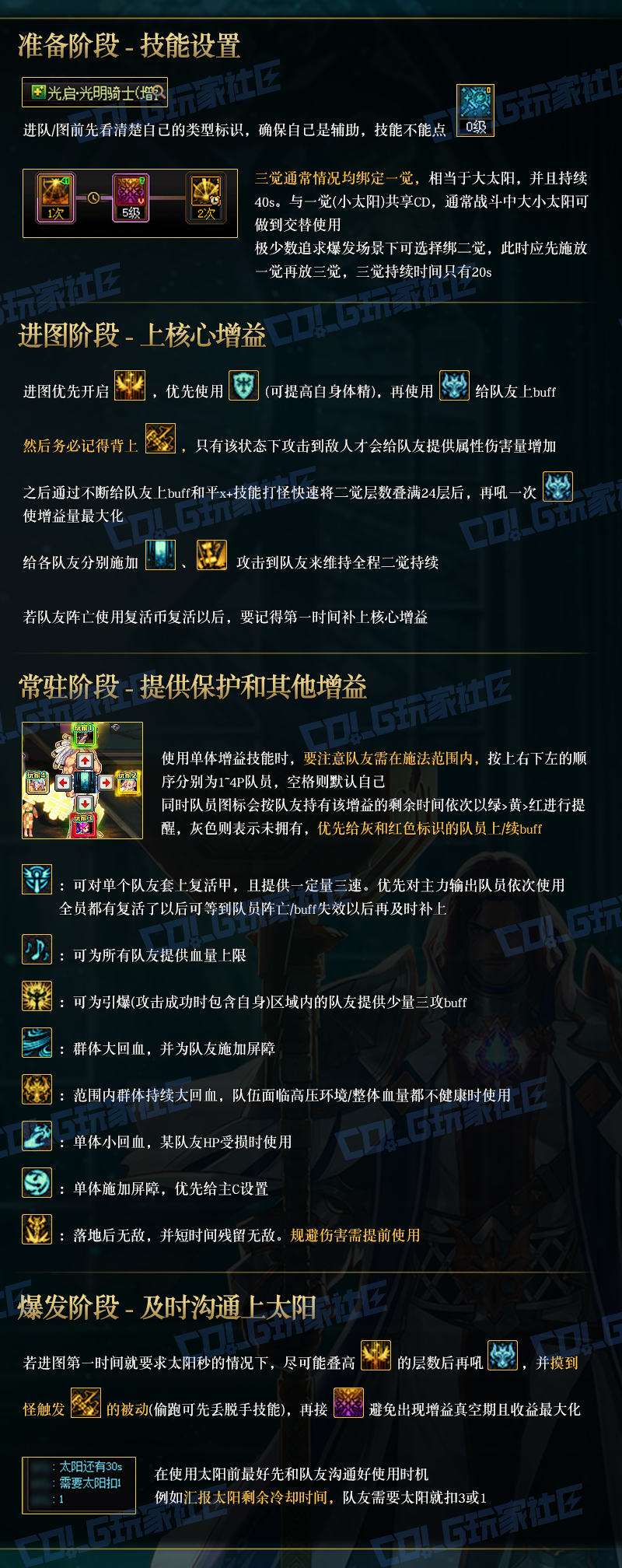 【攻略：辅助职业】奶系操作分不清楚？小白也能看懂的懒人攻略——奶系简易操作攻略8