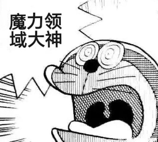 什么！！是魔力领域大神！！！2