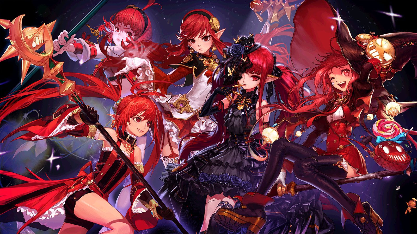 【美术资料】DNF职业系列绘（壁纸）合辑——更新至奇美拉&协战师版本17