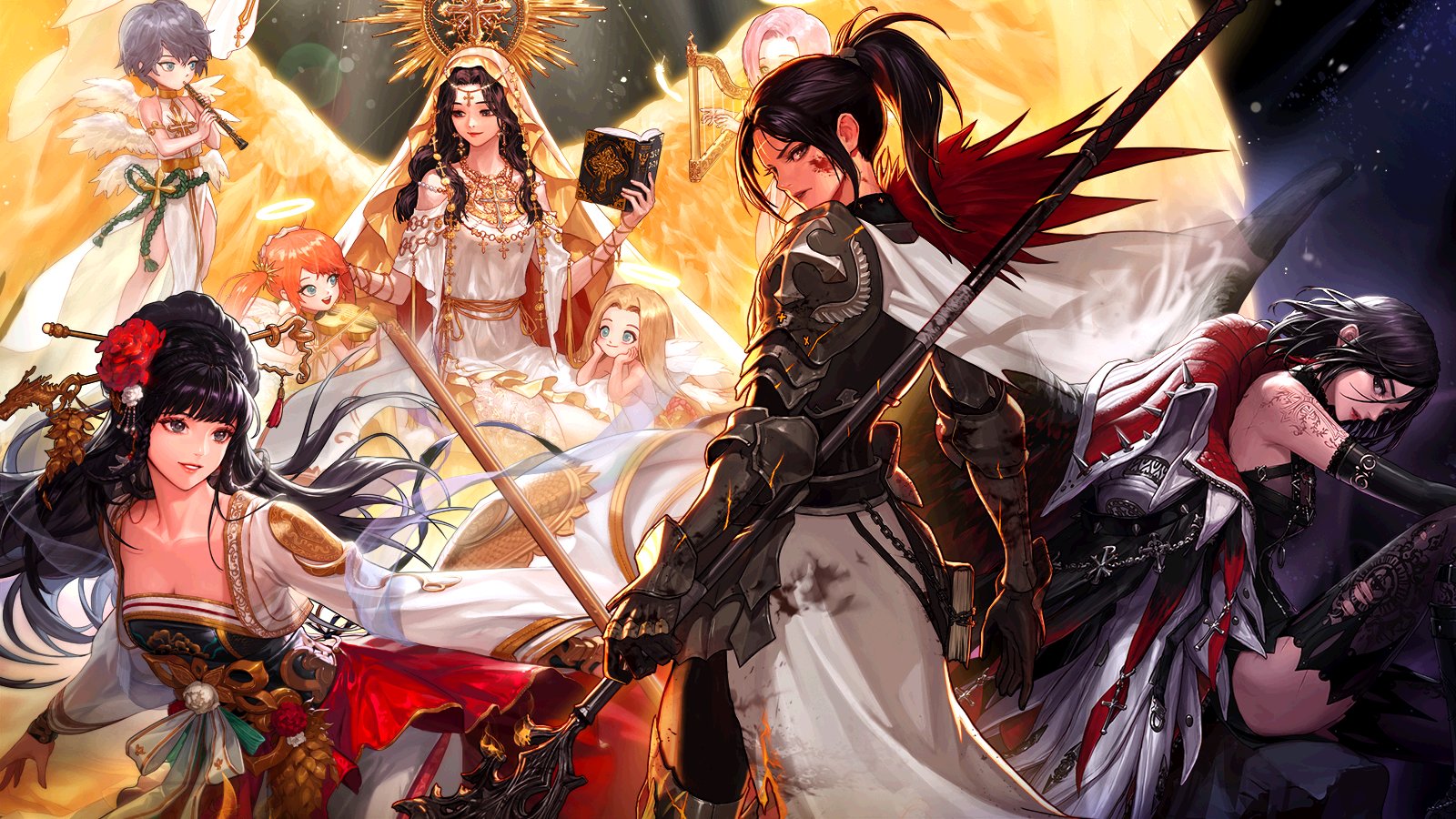 【美术资料】DNF职业系列绘（壁纸）合辑——更新至奇美拉&协战师版本21