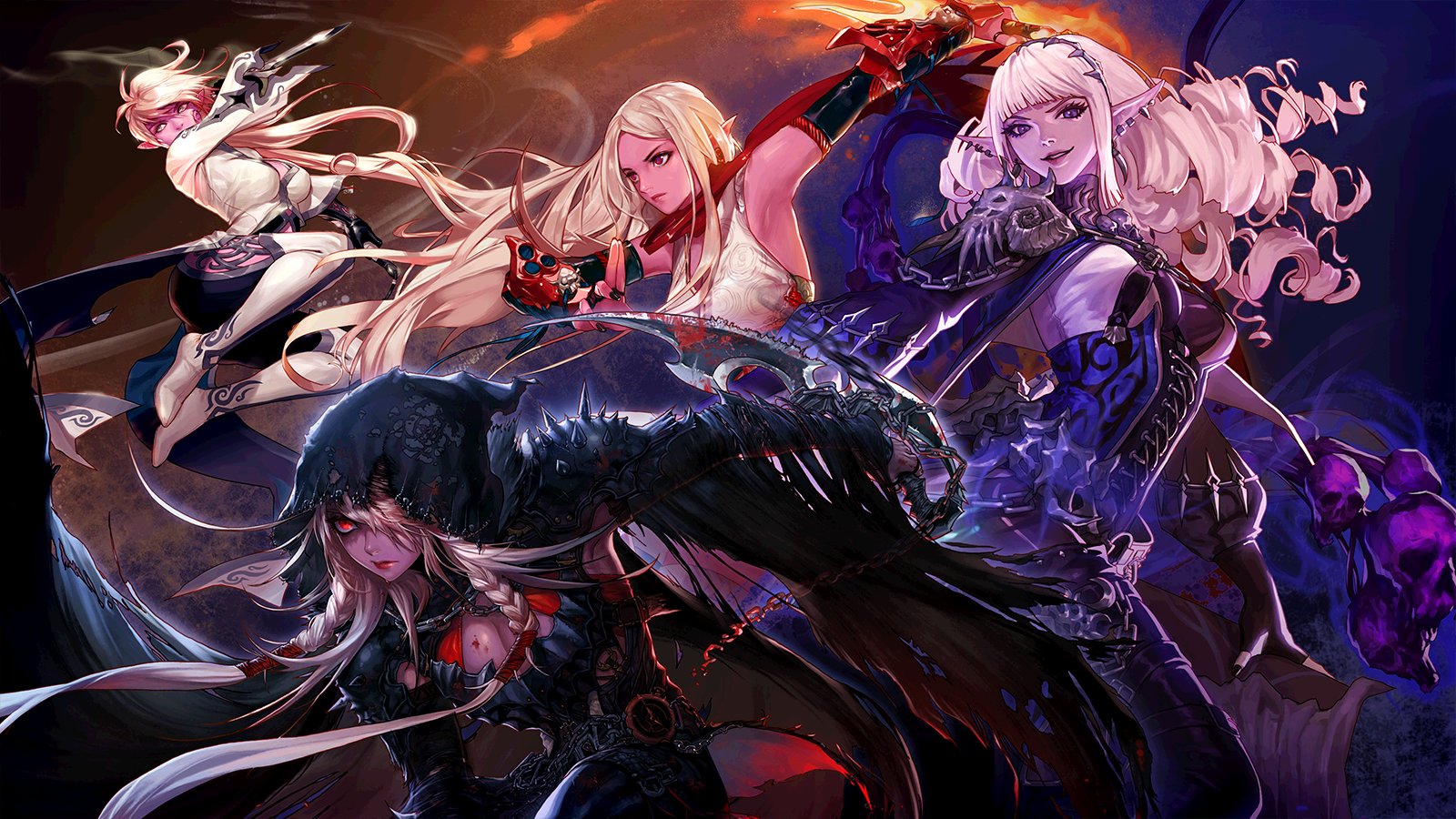 【美术资料】DNF职业系列绘（壁纸）合辑——更新至奇美拉&协战师版本24