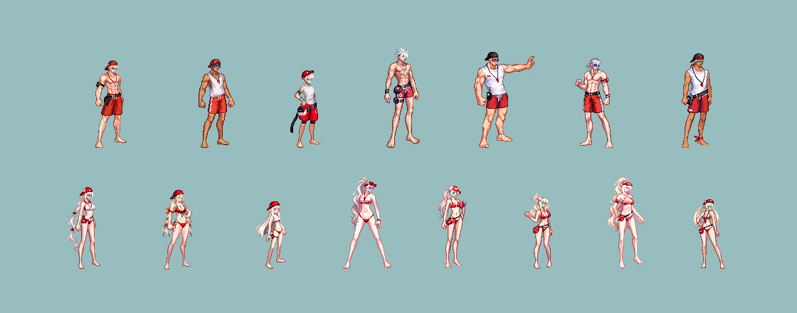 【外观图鉴：韩服正式服0605版本】海上救援队夏日礼包/夏季活动/次元旅行通行券外观一览4