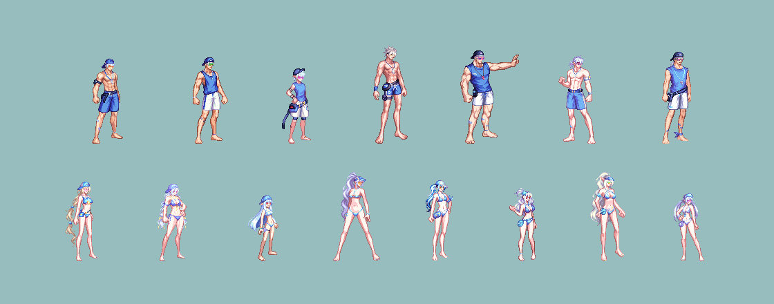 【外观图鉴：韩服正式服0605版本】海上救援队夏日礼包/夏季活动/次元旅行通行券外观一览6