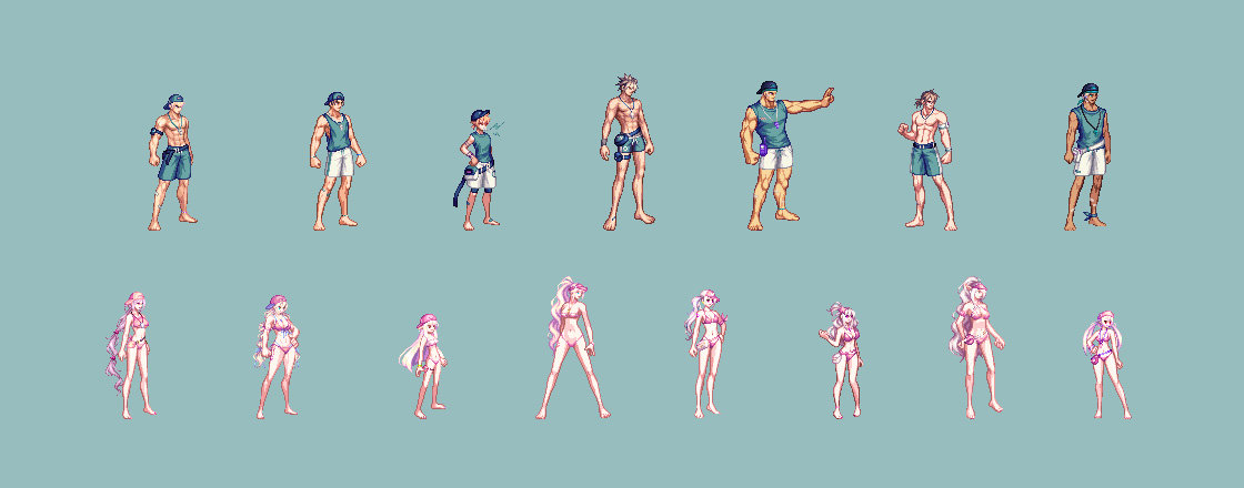 【外观图鉴：韩服正式服0605版本】海上救援队夏日礼包/夏季活动/次元旅行通行券外观一览7