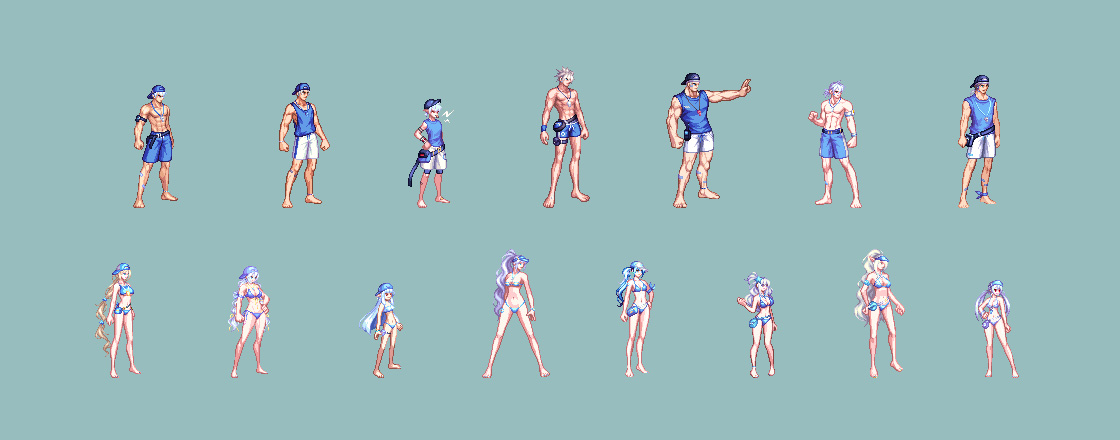 【韩服资讯】2025夏日海上救援队礼包外观一览（国服同款/二觉动态插画/个人信息背景等）3