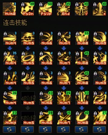 分享新思路-改版后的黑暗武士5攻击1保命兼攻击排列VP系统3攻5技增强选择-2025/6/7(已经舍弃)3