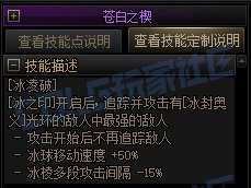 【攻略:技能定制】全职业技能定制测评与方案选择推荐:冰结师28
