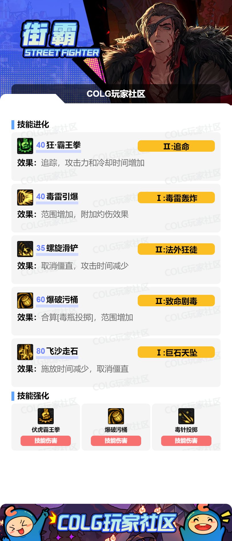 【115版本：职业百科】COLG全职业百科一一街霸（男）(更新至周年庆版本)6