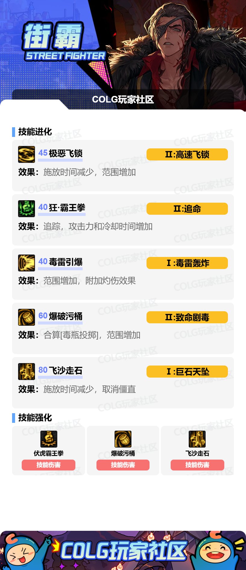 【攻略：技能定制】全职业技能定制测评与方案选择推荐：男街霸2