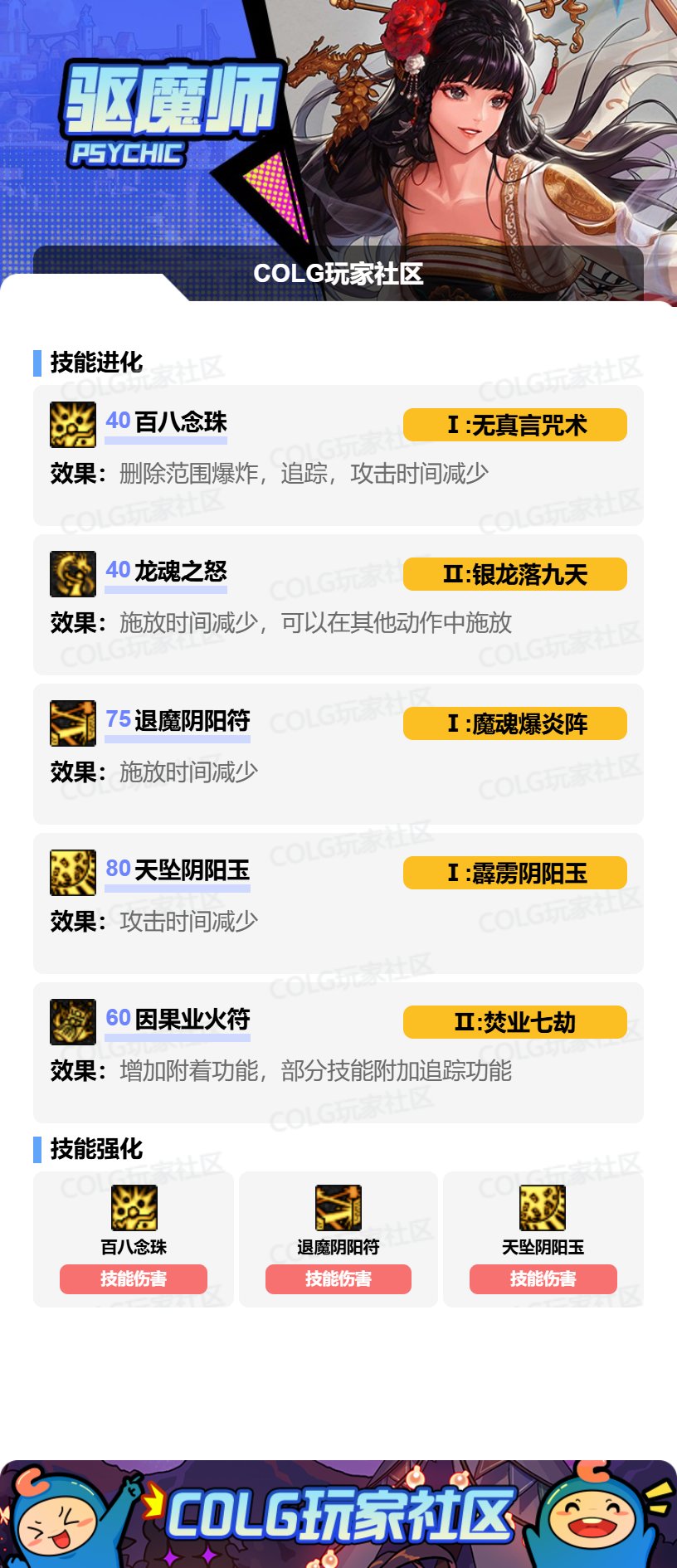 【攻略：技能定制】全职业技能定制测评与方案选择推荐：驱魔师（女）3