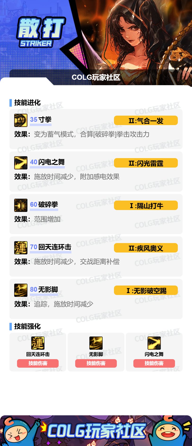 【攻略：技能定制】全职业技能定制测评与方案选择推荐：女散打3