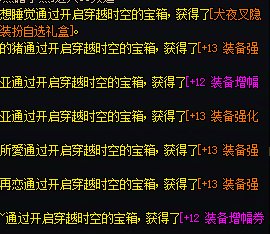 这个穿越时空的宝箱有啥活动吗？2