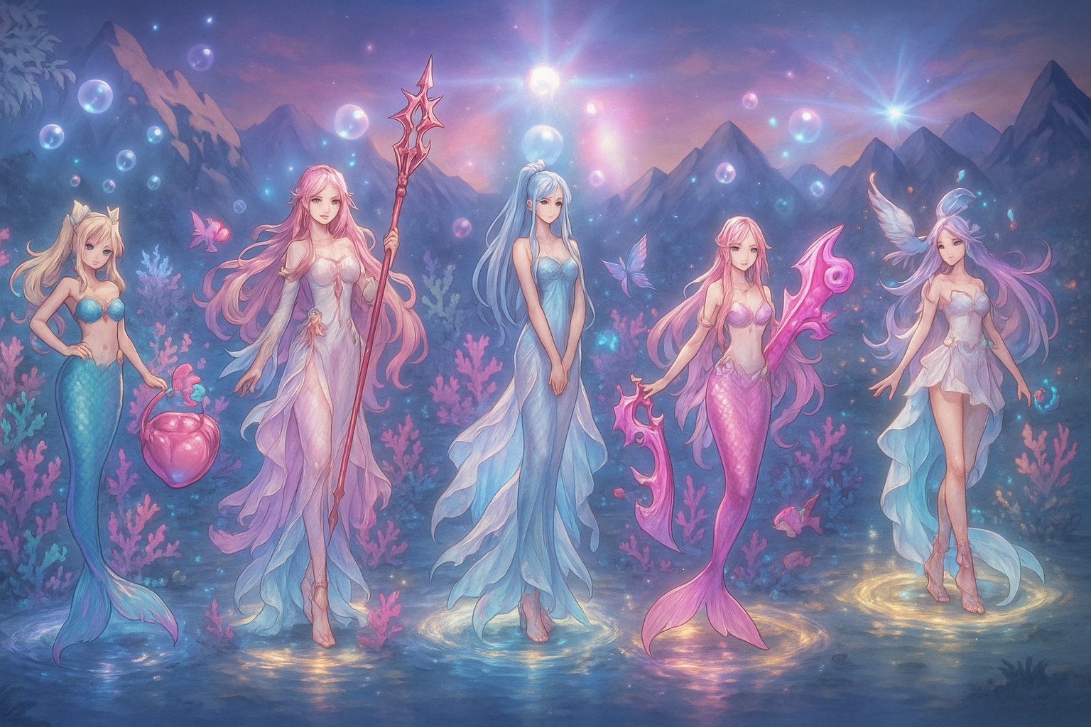【暖暖】深海女神团2