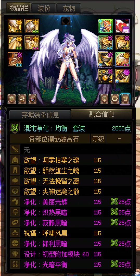 请教一下大佬们装备搭配的问题1
