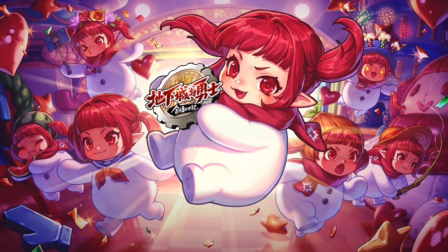 登录界面改17周年Q版魔界人1