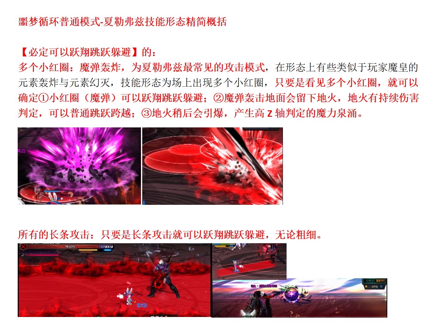 噩梦循环普通模式-夏勒弗兹 教科书攻略2
