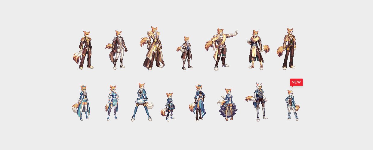 【外观图鉴：美/日服0723版本】猫咪王国通行券（弓箭补齐）/奇迹暑假计划表外观展示一览4