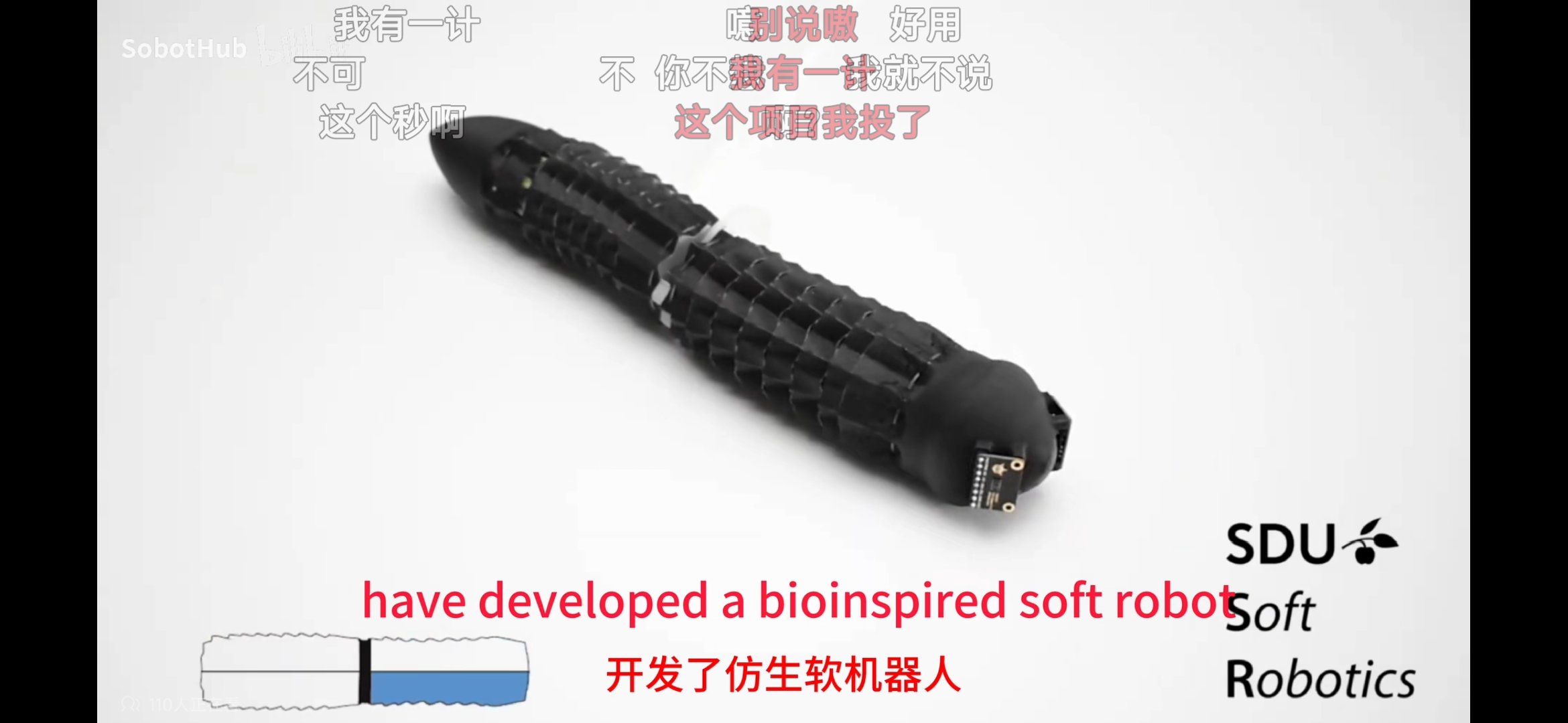 南丹麦大学科研团队：受蚯蚓启发，研发全球首款多模态无肢爬行软体机器人！1