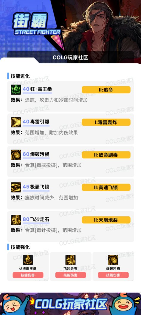 【115版本：职业百科】COLG全职业百科一一街霸（男）(更新至周年庆版本)4