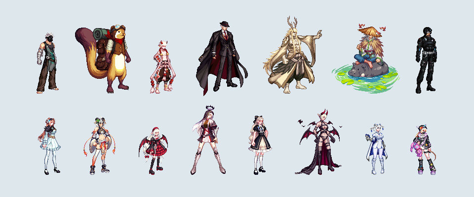 【外观图鉴：韩服正式服1127版本】阿拉德2025冬季庆典系列活动/冬季城镇NPC等外观道具一览38