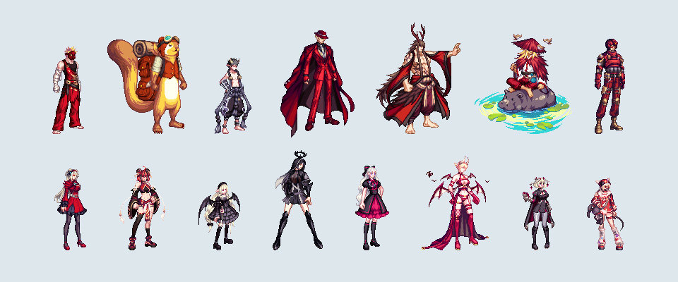 【外观图鉴：韩服正式服1127版本】阿拉德2025冬季庆典系列活动/冬季城镇NPC等外观道具一览39