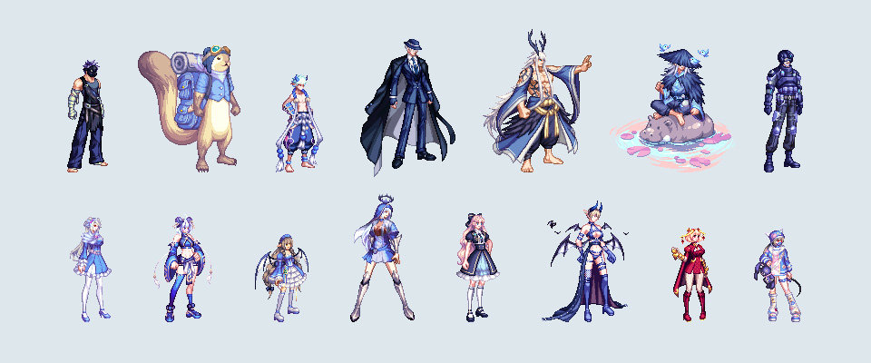 【外观图鉴：韩服正式服1127版本】阿拉德2025冬季庆典系列活动/冬季城镇NPC等外观道具一览40