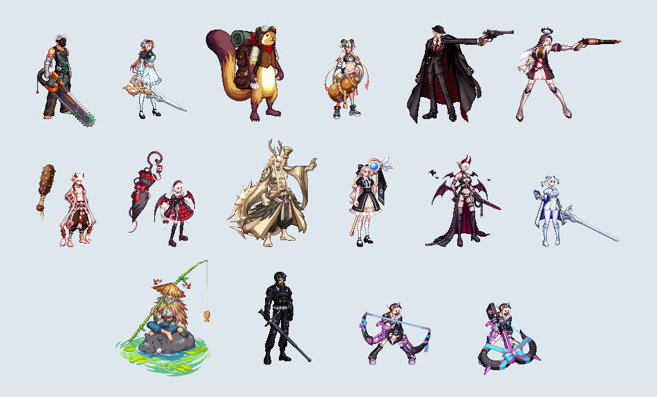 【外观图鉴：韩服正式服1127版本】阿拉德2025冬季庆典系列活动/冬季城镇NPC等外观道具一览57