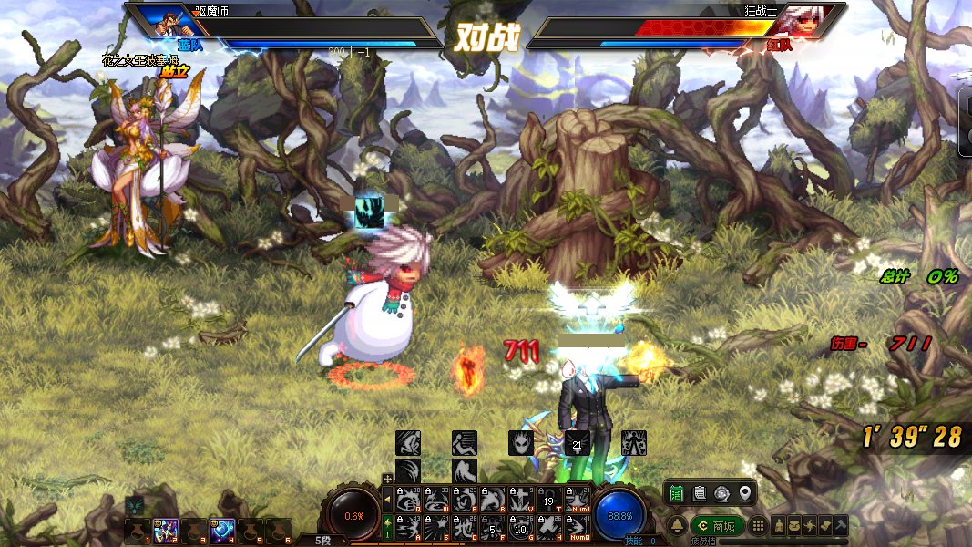 “对面还剩0.8%的血，看我用饥渴熏死他🤓👆”2