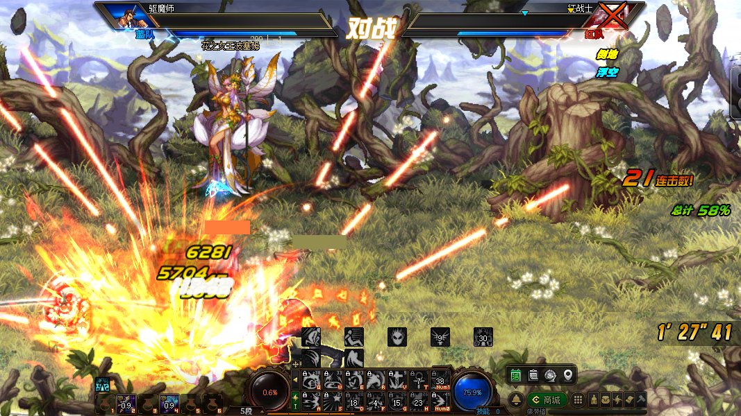 “对面还剩0.8%的血，看我用饥渴熏死他🤓👆”4