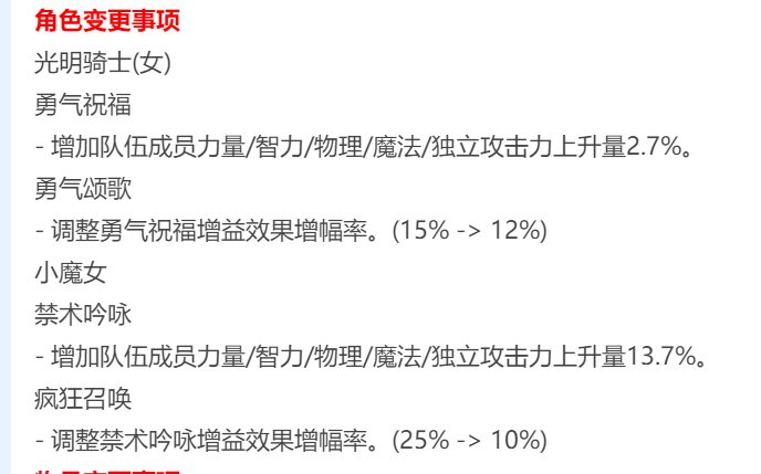 从奶萝奶妈buff量改版来看游戏角色平衡发展1