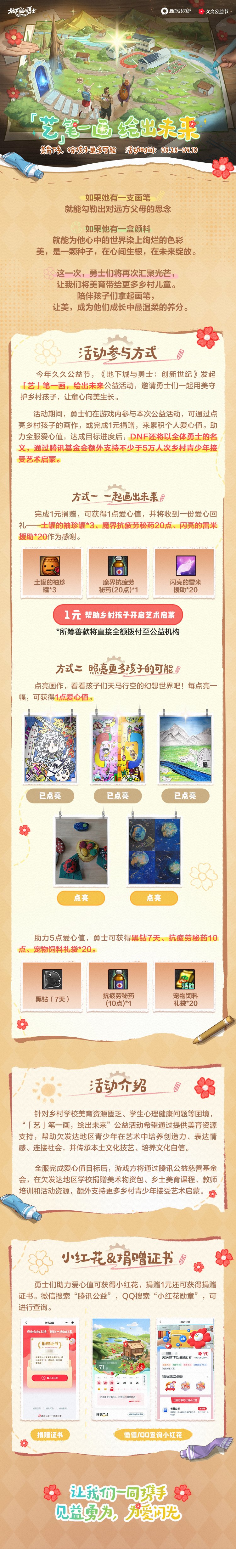 「艺」笔一画，绘出未来！让我们一起将美育带进乡村童年2