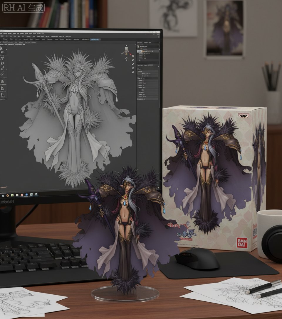 ai 生成桌面手办图片教程1