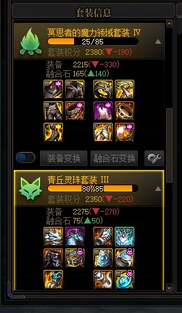 大号装备库展示，月初跨界三件黄金乡可行吗？3