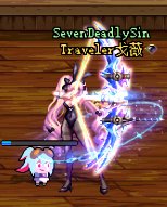 送的三觉武器装扮可以考虑给弓手领妖影弓1