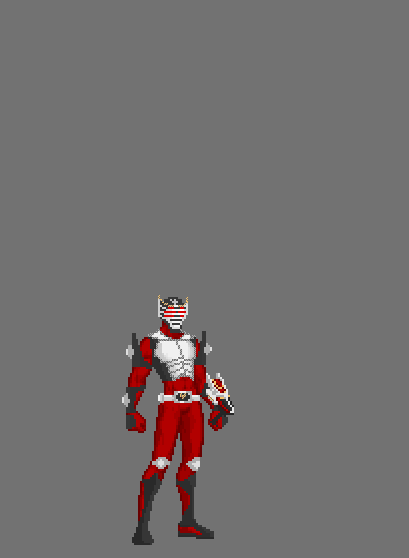 像素 男格斗 x 假面骑士龙骑2