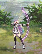 【九月征稿】弓箭手未来霓光武器装扮改三觉妖影弓装扮【附去黑底三觉妖影弓源文件】2