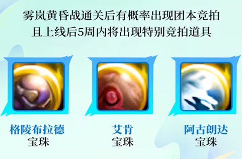 【攻略：雾岚黄昏战】雾岚黄昏战奖励解析——翻牌解密、团本竞拍、秘密商店收益分析23