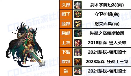 【暖暖】克劳萨，星见雅配方上新-《男/女鬼剑》韩服随选时装配方鉴赏-【第9期】9