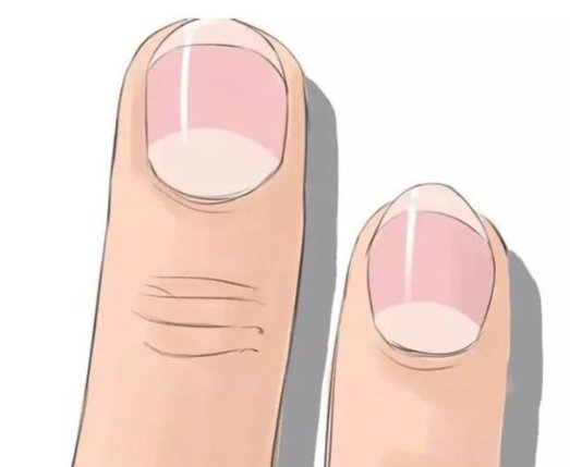 你们的指甲上有月牙吗？？？1