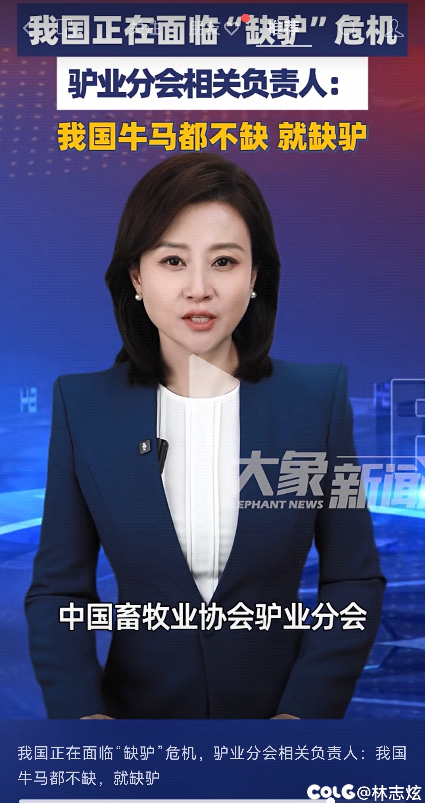 中国有的是牛马，缺少的是驴1