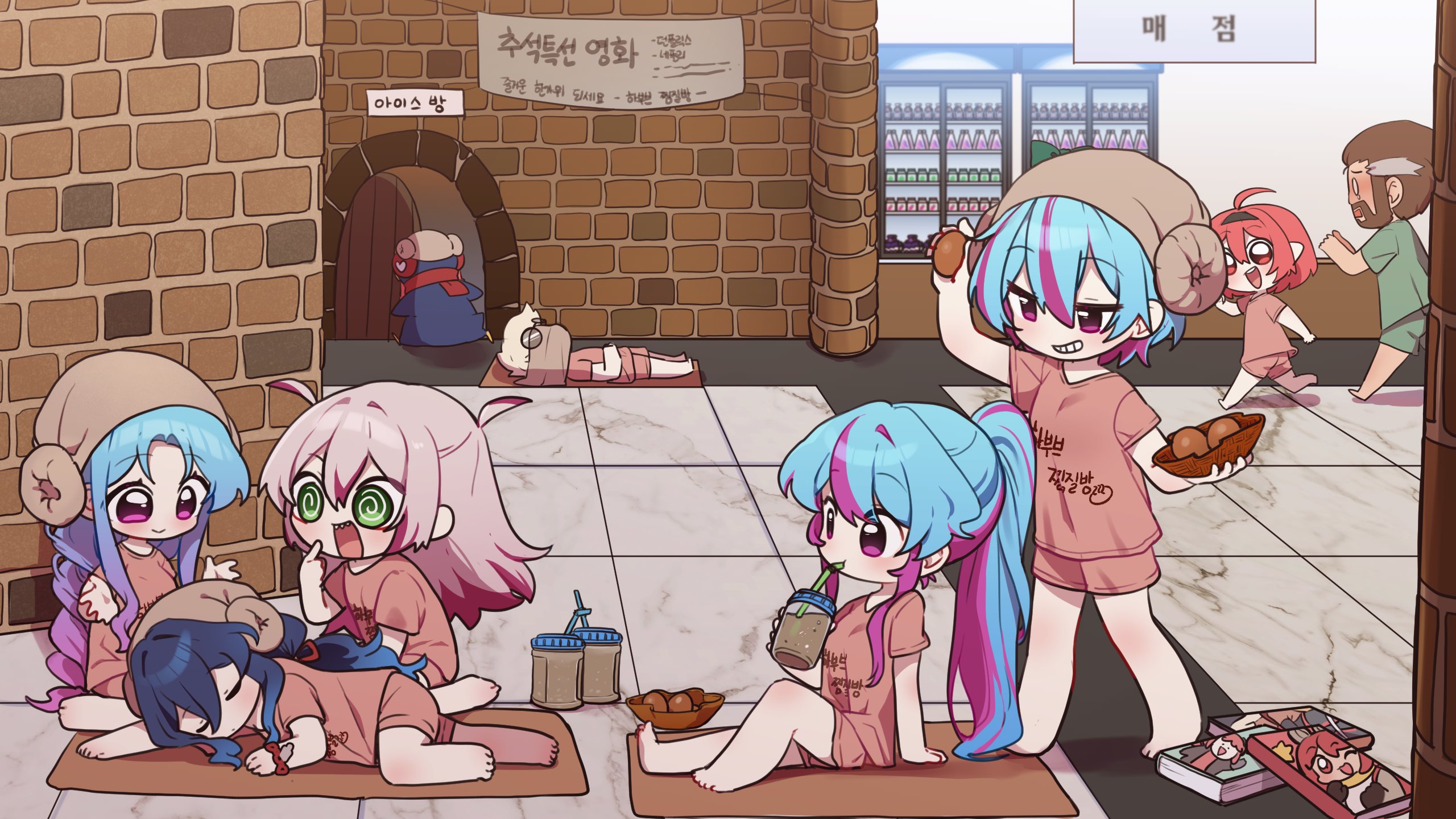 【韩服UCC同人大赏】——休息日大家一起来汗蒸吧7