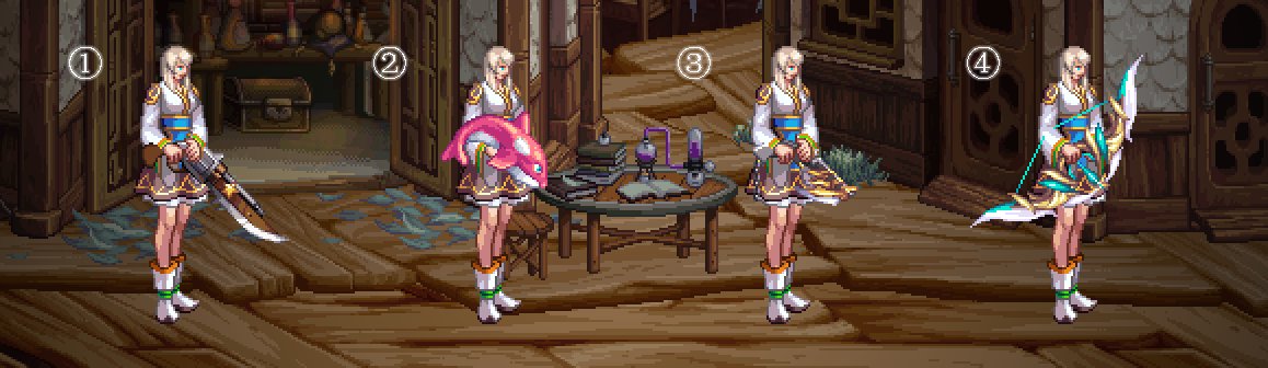 【暖暖：武器装扮】2025金秋版本优质武器装扮推荐（中）——女枪手/魔法师/圣职者2