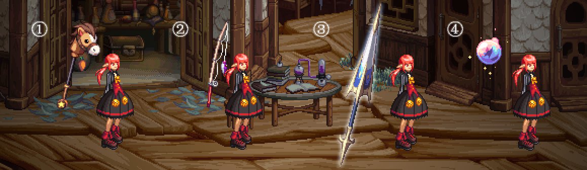 【暖暖：武器装扮】2025金秋版本优质武器装扮推荐（中）——女枪手/魔法师/圣职者4