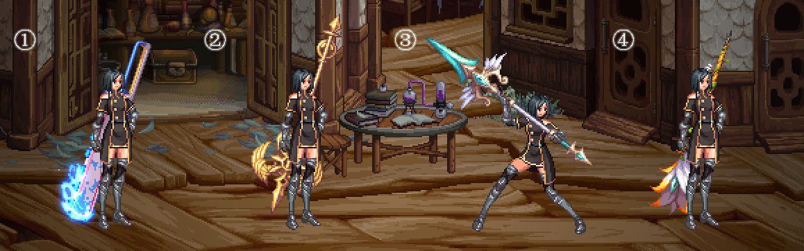 【暖暖：武器装扮】2025金秋版本优质武器装扮推荐（中）——女枪手/魔法师/圣职者6