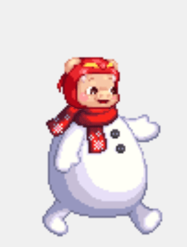 做大点绑定雪人套还能看1